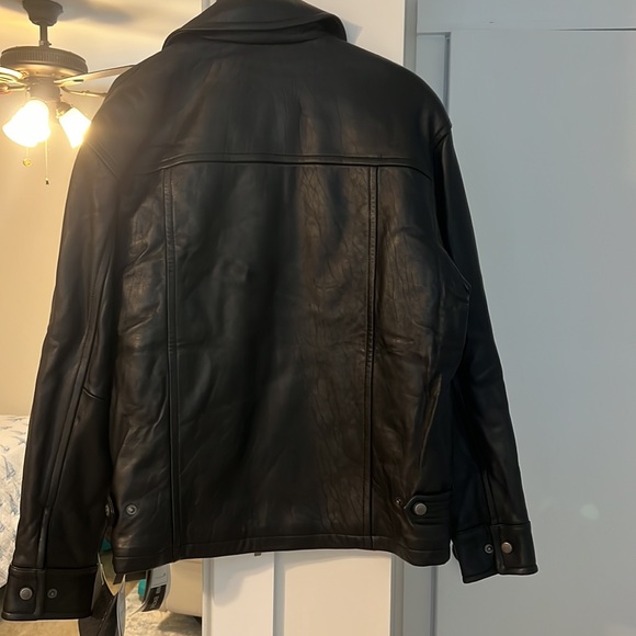 Genuine Lamb Skin Leather Jacket - Picture 5 of 5
